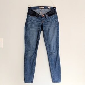 Madewell Maternity Skinny Jeans in Juliet Wash